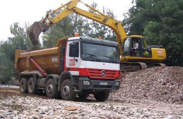 travaux de terrassement